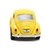 Miniatura Fusca 1967 Kinsmart 1:32 Metal e Fricção Amarelo - MundoMIXCIF