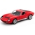 Miniatura Lamborghini Miura 1971 P400 SV Kinsmart 1/36 Metal e Fricção Vermelho - loja online