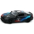 Miniatura BMW M8 Competition Coupe Livery Edition Kinsmart 1:38 Metal e Fricção Preto Preta.