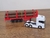 Miniatura Caminhão Scania V8 R730 Trucado Carreta com Madeira Welly 1/64 Branca - loja online