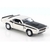 Miniatura Dodge Challenger T/A 1970 Welly 1/32 Metal e Fricção Branco