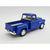 Miniatura Chevy Stepside 1955 Kinsmart 1/32 Metal e Fricçao Azul Fosco - MundoMIXCIF