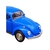 Miniatura Fusca 1967 RMZ 1/32 Metal e Fricção Azul Fosco - loja online