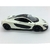 Miniatura McLaren P1 Kinsmart 1:36 Fricção e Metal Branca. na internet