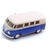 Miniatura Kombi 1962 Kinsmart 1/32 Metal e Fricção Bege/Azul na internet