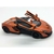 Miniatura McLaren P1 Kinsmart 1:36 Fricção e Metal Laranja. - MundoMIXCIF