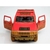 Miniatura Hummer H2 SUT 2005 Kinsmart 1/40 Metal e Fricção Barro Vermelho na internet