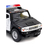 Miniatura Hummer H2 SUT 2005 Kinsmart 1/40 Fricção e Metal Preto Polícia na internet