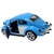 Miniatura Fusca Rodão Metal Die Cast Fricção 1/32 Azul/Branco