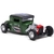 Miniatura Carrinho Hot Rod V8 Medida 12 cm Verde