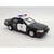 Miniatura Ford Crown Victoria Police Interceptor Kinsmart 1/42 Metal e Fricção Preto na internet