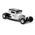 Miniatura Carrinho Hot Rod V8 Medida 12 cm Branco