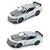 Miniatura Ford Mustang Dark Horse 2024 Kinsmart 1:38 Metal e Fricção Cinza Claro - comprar online