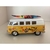 Imagem do Miniatura Kombi 1962 Kinsmart 1/32 Prancha Love Peace Branca/Amarela