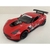 Miniatura Corvette C7-R 2016 Kinsmart 1/36 Metal e Fricção Vermelho Esportivo