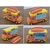 Miniatura Carrinho Food Truck Musical Escala 1:36 Metal e Fricção Cachorro Quente