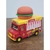 Imagem do Miniatura Carrinho Food Truck Musical Escala 1:36 Metal e Fricção Cachorro Quente