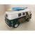 Miniatura Kombi 1962 Kinsmart 1/32 Prancha Love Branco/Verde