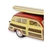 Miniatura Ford 1949 Woody Wagon Prancha Kinsmart 1/40 Fricção e Metal Vinho. - comprar online