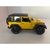 Imagem do Miniatura Jeep Wrangler 2018 Kinsmart 1/34 Metal e Fricção Amarelo teto Preto