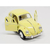 Miniatura Fusca 1967 Kinsmart 1:32 Metal e Fricção Amarelo Claro - comprar online