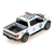 Imagem do Miniatura Ford F-150 Raptor 2022 Kinsmart 1:46 Metal e Fricção Police Prata.