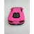 Miniatura Lamborghini Aventador LP700-4 METAL e FRICÇÃO Kinsmart 1:38 Rosa Fosco - MundoMIXCIF