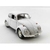 Miniatura Fusca 1967 RMZ 1/32 Metal e Fricção Branco Brilhante