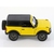 Miniatura Ford Bronco 2022 Kinsmart 1/34 Metal e Fricção Amarelo