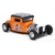 Miniatura Carrinho Hot Rod V8 medida 12 cm Laranja