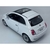 Miniatura Fiat 500 New 2007 Kinsmart 1:28 Metal e Fricção Branco. - comprar online