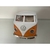 Imagem do Miniatura Kombi 1962 RMZ 1/32 Metal e Fricção Branca/Laranja