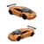 Miniatura Lamborghini Huracán LP620-2 Super Trofeo Kinsmart 1/36 Metal e Fricção Laranja.