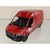 Miniatura Van Mercedes-Bens Sprinter Kinsmart 1/48 Metal e Fricção Vermelha na internet