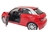 Miniatura Audi A1 2010 Kinsmart 1:32 Metal e Fricção Vermelho - MundoMIXCIF