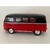 Miniatura Kombi 1962 Kinsmart 1/32 Metal e Fricção Preto/vermelho na internet