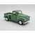 Miniatura Chevy Stepside 1955 Kinsmart 1:32 Metal e Fricção Verde Fosco - MundoMIXCIF