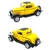 Imagem do Miniatura Ford 3 Window Coupe 1932 Kinsmart 1/34 Metal e Fricção Amarelo