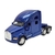 Miniatura Caminhão Kenworth T700 Truck Kinsmart 1:68 Metal e Fricção Azul.