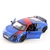 Miniatura Audi R8 Coupe Livery Edition 2020 Kinsmart 1:36 Metal e Fricção Azul