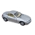 Miniatura Mercedes SLK-Class Kinsmart 1:32 Metal e Fricção Prata na internet