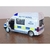 Miniatura Van Police Patrol 911 Metal e Fricção Escala 1/32 Branca na internet