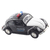 Miniatura Fusca Police 155 Metal e Fricção Die Cast 1:32 Preto na internet