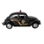 Miniatura Fusca Polícia Federal Metal Fricção 12,5 cm Preto na internet