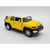 Imagem do Miniatura Toyota FJ Cruiser Kinsmart 1:36 Fricção e Metal Amarelo