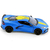 Miniatura Corvette Esportivo 2021 Kinsmart 1:36 Metal e Fricção Azul na internet