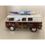 Imagem do Miniatura Kombi 1962 Kinsmart 1/32 Prancha Metal e Fricção Love Peace Branca/Vinho