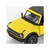 Miniatura Ford Bronco 2022 Kinsmart 1/34 Metal e Fricção Amarelo - loja online