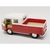 Miniatura Kombi Pickup 1963 Kinsmart 1/34 Metal e Fricção Branco/Vermelho - loja online