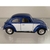 Imagem do Miniatura Fusca 1967 Kinsmart 1/32 Metal e Fricção Azul/Branco